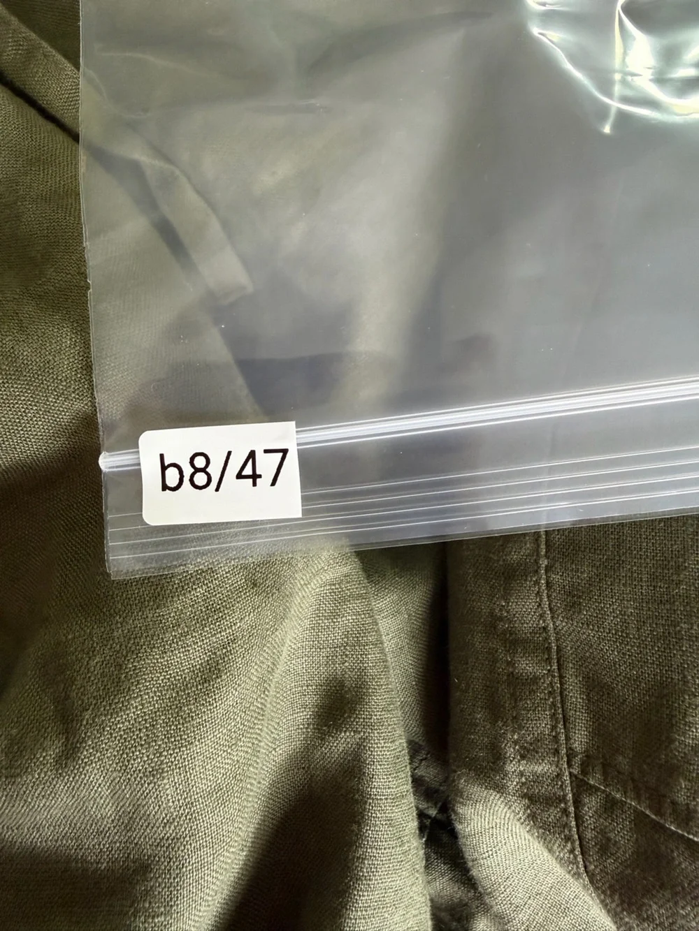 Everlane Linen Cargo Pants Kalamata Olive Green Size XL